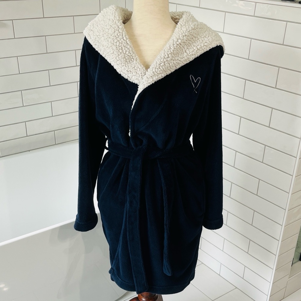 Victorias Secret Navy Blue Robe